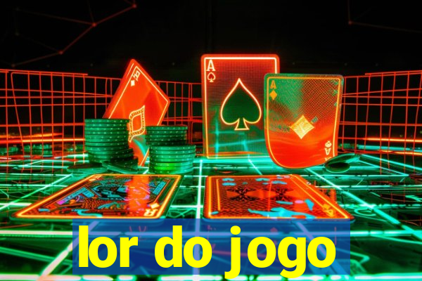 lor do jogo